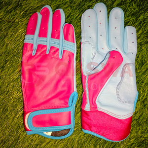 Guantes de Bateo de Béisbol Profesionales de la Mejor Calidad, Color/Tamaño/Logotipo Personalizados, Cuero Original, Duraderos y Ligeros - Product Image 1