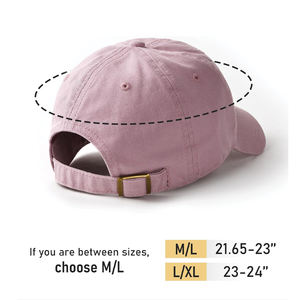 Gorra de Béisbol Unisex Vintage de Algodón Ajustable con Cierre a Presión, Gorra de Papá Lisa de Color Sólido, Teñida, Desgastada, Lavada, Deportiva, Común - Product Image 3