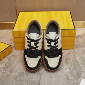 Baskets blanches color block rétro décontractées, chaussures de sport à semelle épaisse, baskets polyvalentes décontractées pour hommes, souples et respirantes - Product Image 5