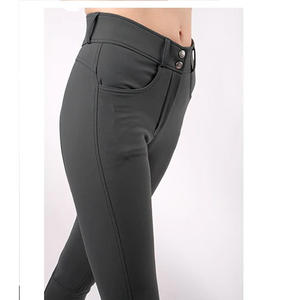 Culottes équestres à la mode vêtements de compétition pantalons en silicone à siège intégral vêtements personnalisés culottes en gros pour l'équitation - Product Image 6