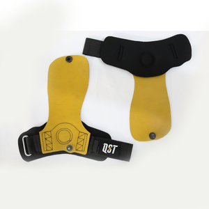 Guantes de Piel Profesionales QST para Levantamiento de Pesas con Palma Antideslizante, Soporte Ajustable para Muñeca y Cierre de Velcro - Opción de Logotipo Personalizado - Product Image 1