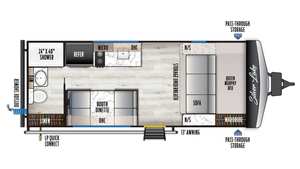 Venta al por mayor de modelos económicos para 2025: Silver Lake L-e 1600R-B-L-E (Oriente a Oeste) - Product Image 2