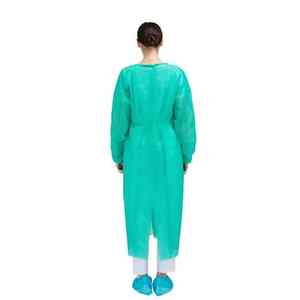 Robe médicale jetable à manches longues, respirante et imperméable, robe de protection pour hôpital, pour usage médical - Product Image 2