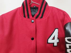 Chaqueta Deportiva Corta con Letras Bordadas 2025, Chaqueta Deportiva para Mujer con Logotipo Personalizado, Chaqueta Restauradora para Mujer - Product Image 2