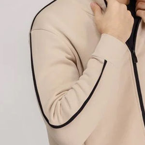 Conjunto de pantalones de chándal con cordón de gran tamaño, chándal ligero para hombre, chándal sólido de invierno respetuoso con el medio ambiente personalizable - Product Image 5