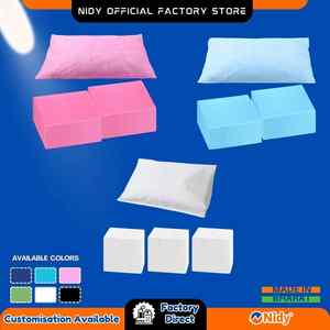 Fundas de almohada de un solo uso NIDY con solapa y protección de almohada sanitaria de grado profesional para spas, hoteles, clínicas y viajes - Product Image 4