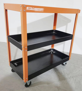 3-Layer Steel Tool Storage Cabinet <b>Wheels</b> Keyed <b>Lock</b> 300kg Load Capacity Customizable Dimensions OEM/ODM Available 3-Year - Product Image 5