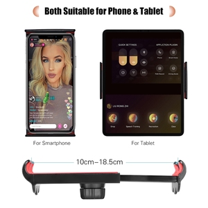 Anneau lumineux LED de 10 pouces 3200-5600K pour éclairage photographique et vidéo, intensité réglable, avec trépied et support de téléphone - Product Image 4