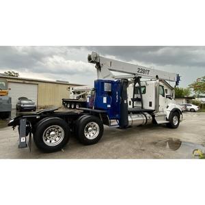 Nuevo Camión con Pluma Manitex 2281T, Montado en Tractor, Kenworth T880, Motor Weichai, Capacidad de Carga Nominal de 25 Toneladas para Construcción - Product Image 1