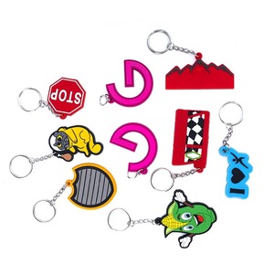 พวงกุญแจยางพีวีซีพร้อมดีไซน์3D สำหรับงานแสดงสินค้าและขายส่ง2025งานออกแบบได้ตามต้องการ - Product Image 3