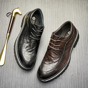 Zapatos Mocasines de Piel de Becerro con Detalles Cosidos a Mano y Soporte para el Arco del Pie, Zapatos de Vestir para Hombre - Product Image 2