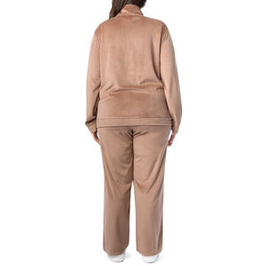 Venta directa de fábrica, conjunto de chándal de talla grande personalizado para mujer, ropa de calle, chándal Vintage de estilo Hip Hop para mujer - Product Image 2