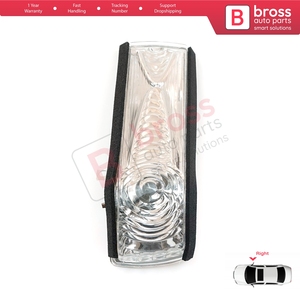 Luz indicadora de espejo retrovisor lateral BSP908-2, lente blanca derecha 71765377 para Doblo 2 Combo D - Product Image 3