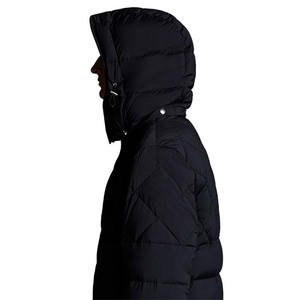 Veste matelassée brillante à capuche de designer américaine, logo OEM, surdimensionnée, pour homme, en duvet, noire, personnalisée, veste gonflée brillante pour homme - Product Image 5