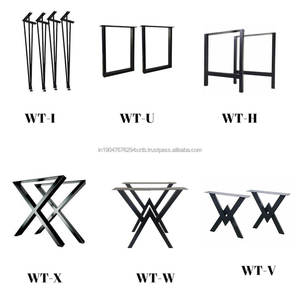 Juego de Mesa de Comedor Cuadrada Minimalista Ecológica Hecha a Mano, Moderna, de Madera Maciza con Patas de Metal, Ensamblada, para Apartamento, Hotel, Bar, 6 Plazas - Product Image 5