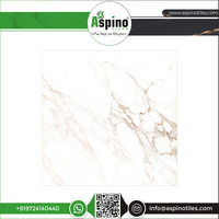 Carreaux muraux en porcelaine émaillée numérique polie Astron Statuario 80x80cm, collection Beige Blanc-Blanc Neige, modernes et résistants aux acides
