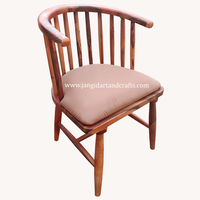 Fauteuil design classique Chaise Wishbone en bois de Sesham naturel Couleur noyer Milieu du siècle Y Chaise de salle à manger en bois de hêtre