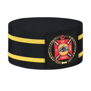 หมวกเมสันปักลายแบบล่าสุด ผลิตตามสั่ง ผ้าไหมโพลีเอสเตอร์ปักลาย - Product Image 2