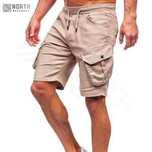 Pantalones Cortos Cargo Casuales de Lona para Hombre, Novedad de 2025, Cómodos para el Verano, Servicio OEM, Cierre con Cordón, Secado Rápido, Personalizables - Product Image 3