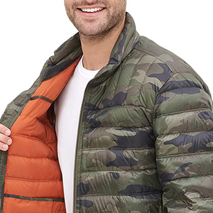 Chaqueta acolchada de invierno para hombre, personalizable, para exteriores, cómoda, de alta calidad, diseño Reversible, de secado rápido, transpirable, de nailon/poliéster - Product Image 6