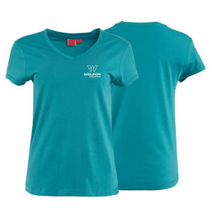 OEM Service personnalisé t-shirt impression femmes personnalisé graphique O cou t-shirts femmes Camisetas De Ejercicio Para Mujer t-shirt femmes. - Product Image 4