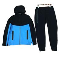 Nouvel Arrivage Personnalisé Survêtement Polaire Imprimé Hiver Homme avec Logo Football, à Capuche, Uni, Respirant, Séchage Rapide, Cordon de Serrage, Ensembles Adultes