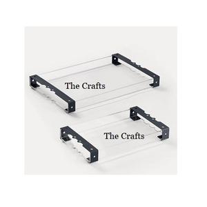 Plateau de service en bois de qualité supérieure, forme ovale, pour fruits, desserts, pour les mariages et les fêtes - Product Image 2