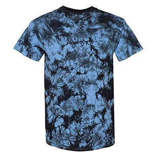T-shirt à col rond en coton polyester pour homme, coupe ample, poids lourd, best-seller, respirant, séchage rapide, décontracté, tie-dye - Product Image 5