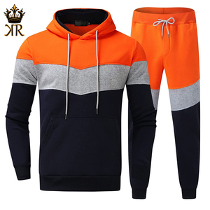 Ropa Deportiva de Moda Masculina Más Vendida, Conjuntos Deportivos Personalizados de Alta Calidad, Sudadera con Capucha, Estilo Casual, Tela de Felpa, Primavera Invierno - Product Image 1