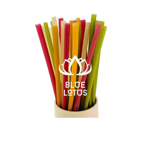 Pajitas para beber de almidón de maíz de arroz biodegradables al mejor precio 100% pajitas para beber biodegradables no plásticas ecológicas Sra. Cherish - Product Image 1