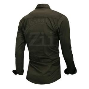 100% coton à manches longues coupe ajustée grande taille nouveau Design personnalisé logo brodé Hip Hop Style à la mode respirant coupe-vent - Product Image 4