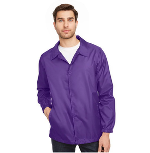 แจ็กเก็ตสำหรับผู้ชายเสื้อโค้ทผ้าไนลอนสีเขียวระบายอากาศได้ดี - Product Image 3