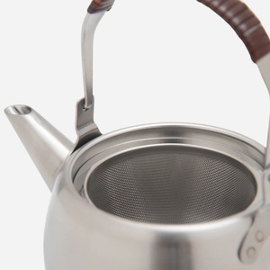 Blanche cổ điển Nhật bản bán buôn Sưởi ấm nhà sữa trắng cà phê thép không gỉ trà chậu Ấm đun nước cho kinh doanh Quà Tặng - Product Image 2