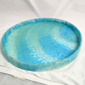 Handmade Eco-Friendly Polished <b>Wood</b> Large Serving Tray and <b>Fruit</b> Tray for Home Decoration - Product Image 1