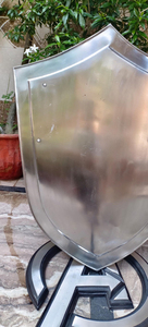 Popular vikingo Buckler escudo industrial grado Metal Halloween armadura regalo mano MARICLES - Product Image 5