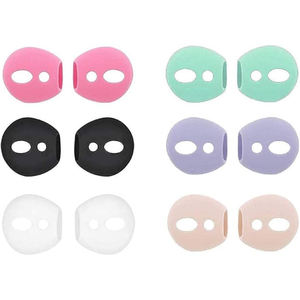 <span class=keywords><strong>Embouts</strong></span> pour écouteurs <span class=keywords><strong>AirPods</strong></span> 4, 6 paires, en silicone souple, ajustement fin, pour étui de chargement, antidérapants, anti-rayures, accessoires pour écouteurs - Product Image 1