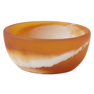 Bol en résine écologique artisanal avec base en spirale et design marbré - Centre de table de cuisine personnalisable - Product Image 2