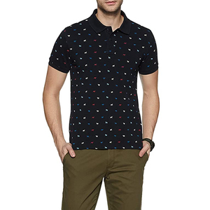 Haute qualité 100% coton hommes à manches courtes pour T-shirts polo conception personnalisée Logo impression en gros OEM tissu chemises pour Golf f - Product Image 6