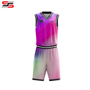 Kit d'uniforme de basket-ball sublimé imprimé numérique vêtements de basket-ball sportswear - Product Image 1