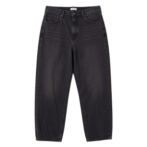 กางเกงยีนส์ทรงหลวมพิเศษสำหรับผู้ชาย สไตล์สตรีทแวร์ ผ้าเดนิมหนา 100% คอตตอน ล้างสีอ่อน สไตล์วินเทจ โอเวอร์ไซส์ ลำลอง รับผลิตแบบ OEM - Product Image 1