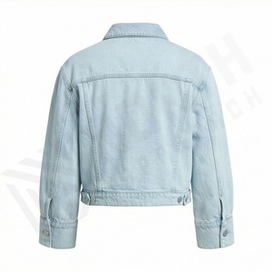 Chaqueta Vaquera de Mezclilla para Hombre, Estilo Personalizado, Color Personalizado, Cierre de Botones, Cuello Clásico, Ropa Casual de Calle, Prenda Exterior de Invierno de Alta Calidad - Product Image 2