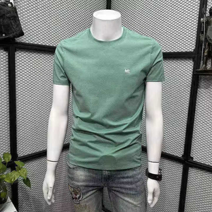 T-shirt unisexe d'été personnalisé 100% jersey de coton de haute qualité à manches courtes avec votre propre logo vierge pour hommes - Product Image 4