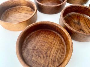 Juego de 6 cuencos de madera de lujo, perfecto para cada ocasión, cuencos de madera para servir a un precio asequible de proveedor indio - Product Image 5