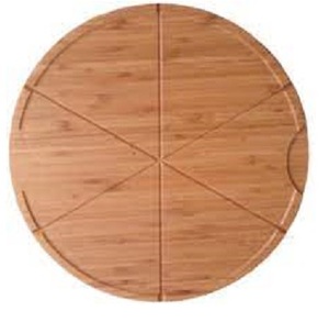 Nouvelle conception forme ronde gâteau en bois support finitions naturelles pour mariage fête d'anniversaire présentoir personnalisé en vrac - Product Image 1