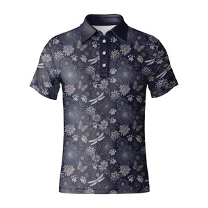 Camiseta de Polo de Golf Personalizada al por Mayor para Hombre, de Poliéster Suave y Elastano, Transpirable y Cómoda, para Equipos de Golf y Uniformes Corporativos - Product Image 5