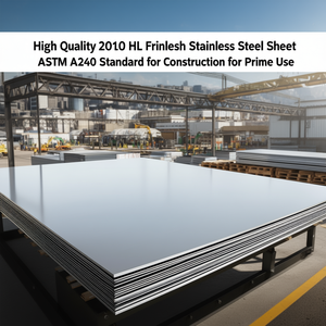Plaque en acier inoxydable de haute qualité 201 HL, finition 1 mm d'épaisseur, série 300, surface 2B, norme ASTM A240, pour usage de construction principal - Product Image 3