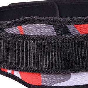 เข็มขัดยกน้ำหนัก VERITAS SPORTS VA-309 แบบสั่งทำพิเศษ ทำจากนีโอพรีนและหนัง ป้องกันเอว กันลื่น ปรับได้ สำหรับทุกเพศ - Product Image 3