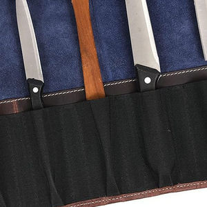 กระเป๋าเก็บมีดหนัง ดีไซน์ทนทาน ปิดแน่นหนา ปรับแต่งได้ เหมาะสำหรับการเดินทางและการจัดเก็บอย่างปลอดภัย - Product Image 5