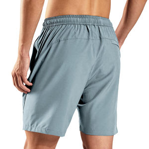 Pantalones cortos deportivos elásticos para hombre, pantalones cortos deportivos de talla grande, impermeables, transpirables, para el sudor, para gimnasio - Product Image 6