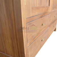 Armario Minimalista de Madera de Teca Sólida en Oferta, para Dormitorio, Oficina en Casa y Uso en Hoteles, de Indonesia